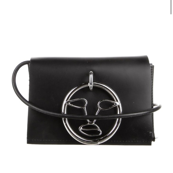 Kozha Numbers Leather Shoulder Bag - Picture 2 of 5